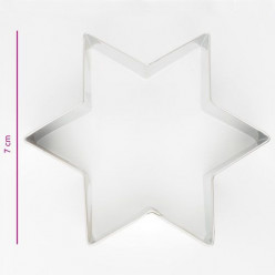 Cortador de Bolacha Estrela 7cm