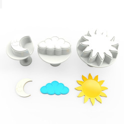 Cortadores c/ Ejector Kit Céu - 3 und