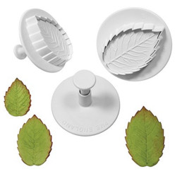 Cortadores Folha de Rosa com Ejetor PME 3 unid