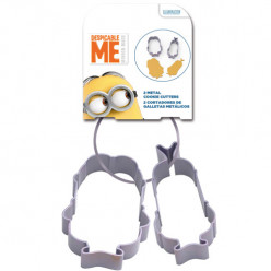 Cortadores Metálicos Minions 2 uni