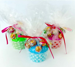 Cupcake 10 Mini Chupa Chups Sortidos