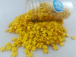 Decoração Açúcar Estrelinhas Ouro 55gr