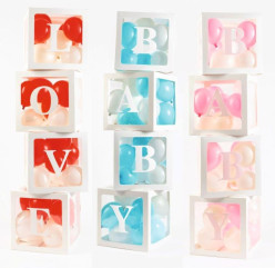 Decoração Blocos para Balões