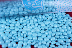 Decoração Bolinhas Azul Claro 150g