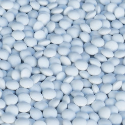 Decoração Bolinhas Branco 150g