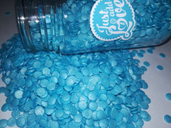 Decoração Confettis Azul 55gr