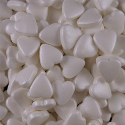 Decoração Coração 3D Branco