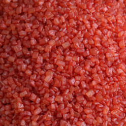 Decoração Cristais Vermelho 75g