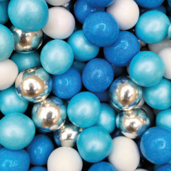 Decoração Esfera Crocante Celestial 100g