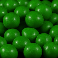 Decoração Esfera Crocante Verde 100g