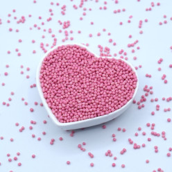Decoração Esferas 2mm Rosa Claro 100g