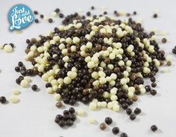 Decoração Esferas Sortidas 4mm 100g