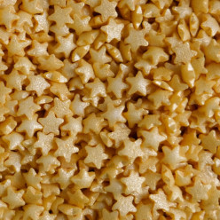 Decoração Estrelinhas Pequenas Ouro 60g