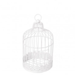 Decoração Gaiola Branca