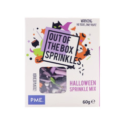 Decoração Halloween Sprinkle Mix PME 60g