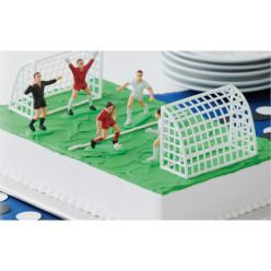 Decoração Jogadores Futebol Wilton - 7 peças