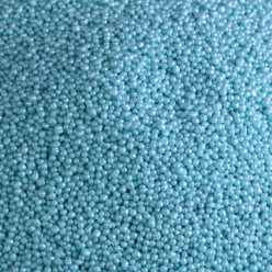 Decoração Missanga Azul Claro 75g