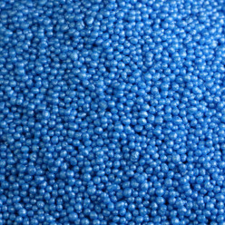 Decoração Missanga Azul Escuro 75g