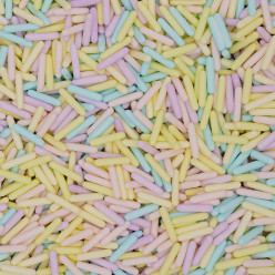 Decoração Mix Bastonetes Pastel 65g