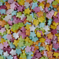 Decoração Mix Flores Coloridas 55g