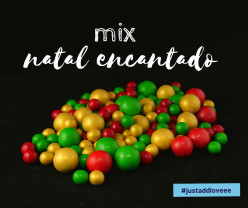 Decoração Mix Natal Encantado 150g