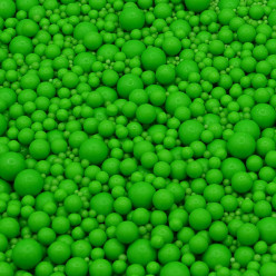 Decoração Mix Pérolas Verde Escuro 80g