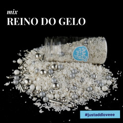 Decoração Mix Reino do Gelo 70g