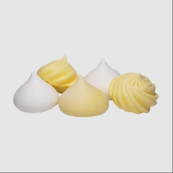 Decoração Mix Suspiros Amarelos e Brancos 25g