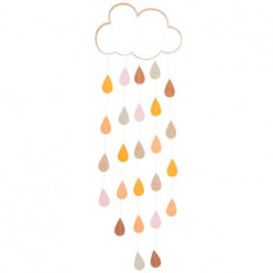 Decoração Nuvem com Gotas