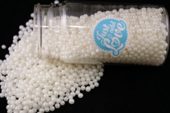 Decoração Pérolas Branca S 75gr