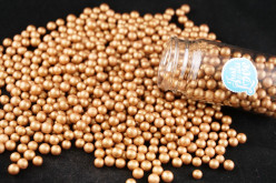 Decoração Pérolas Bronze L 70g