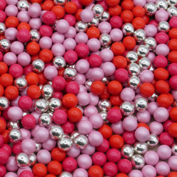 Decoração Pérolas Chocolate Amorosas 65g