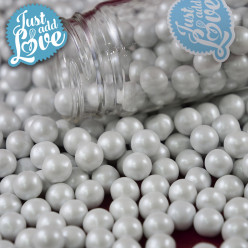 Decoração Pérolas Chocolate Branco 65g