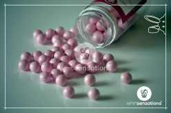 Decoração Pérolas Chocolate Rosa