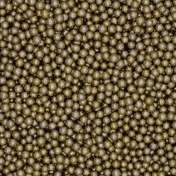 Decoração Pérolas Metalizadas Ouro Vintage 75g