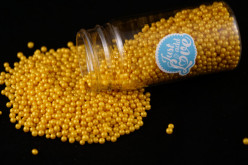 Decoração Pérolas Ouro S 75gr