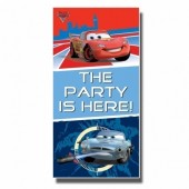 Decoração porta festa Cars 2