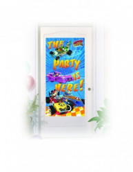 Decoração Porta Mickey Super Pilotos