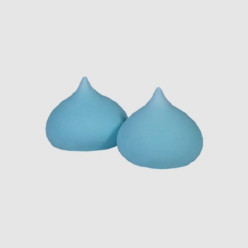 Decoração Suspiros Lisos Azuis 25g