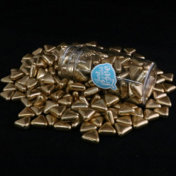 Decoração Triângulos Ouro 75g