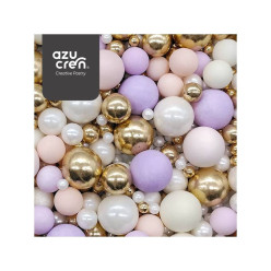 Decorações Sprinkles Golden Blush 90gr. Azucren