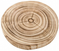 Disco Madeira Natural 23cm