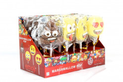 Espetada Marshmallow Emojis Sortido