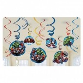 Espirais Decorativas Vingadores