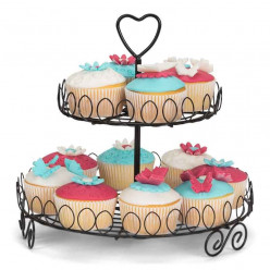 Expositor Preto para Cupcakes