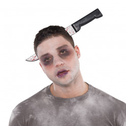 Faca Atravessa Cabeça Adulto