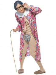 Fato Avó Força da Gravidade Adulto