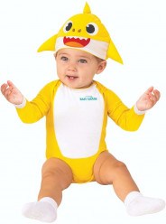 Fato Baby Shark Amarelo Bebé