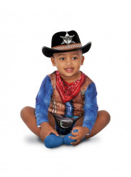 Fato Carnaval Cowboy Corajoso Bebé