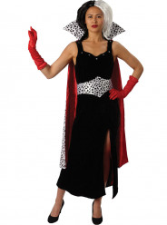 Fato Carnaval Cruela de Vil Adulto